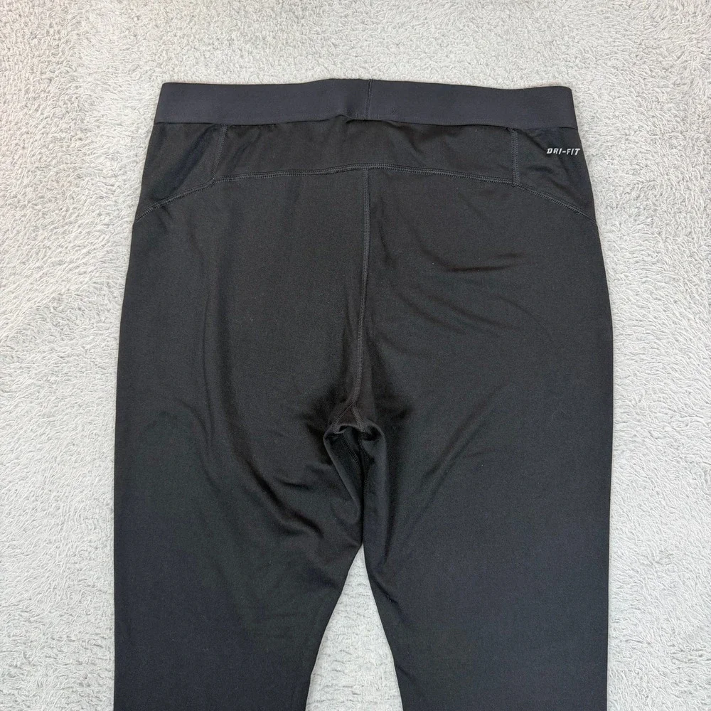 Nike Pro Dri-FIT Womens XL Black Athletic Leggings Training Tights RN56323